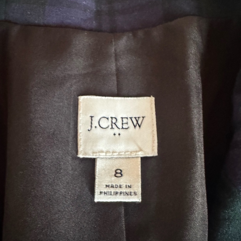 J.Crew Blazer in Green Plaid - Picture 3 of 4
